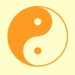 A bal oldal reprezentálja a férfi (yang), míg a jobb a női (yin) energiát.